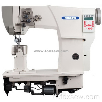 Çift İğneli Tam Otomatik Post Yataklı Dikiş Makinası